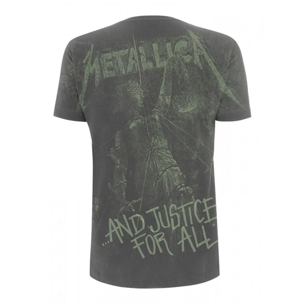 And Justice For All Neon (all Over) T-shirt sold by Rockabilia product image thumbnail 2