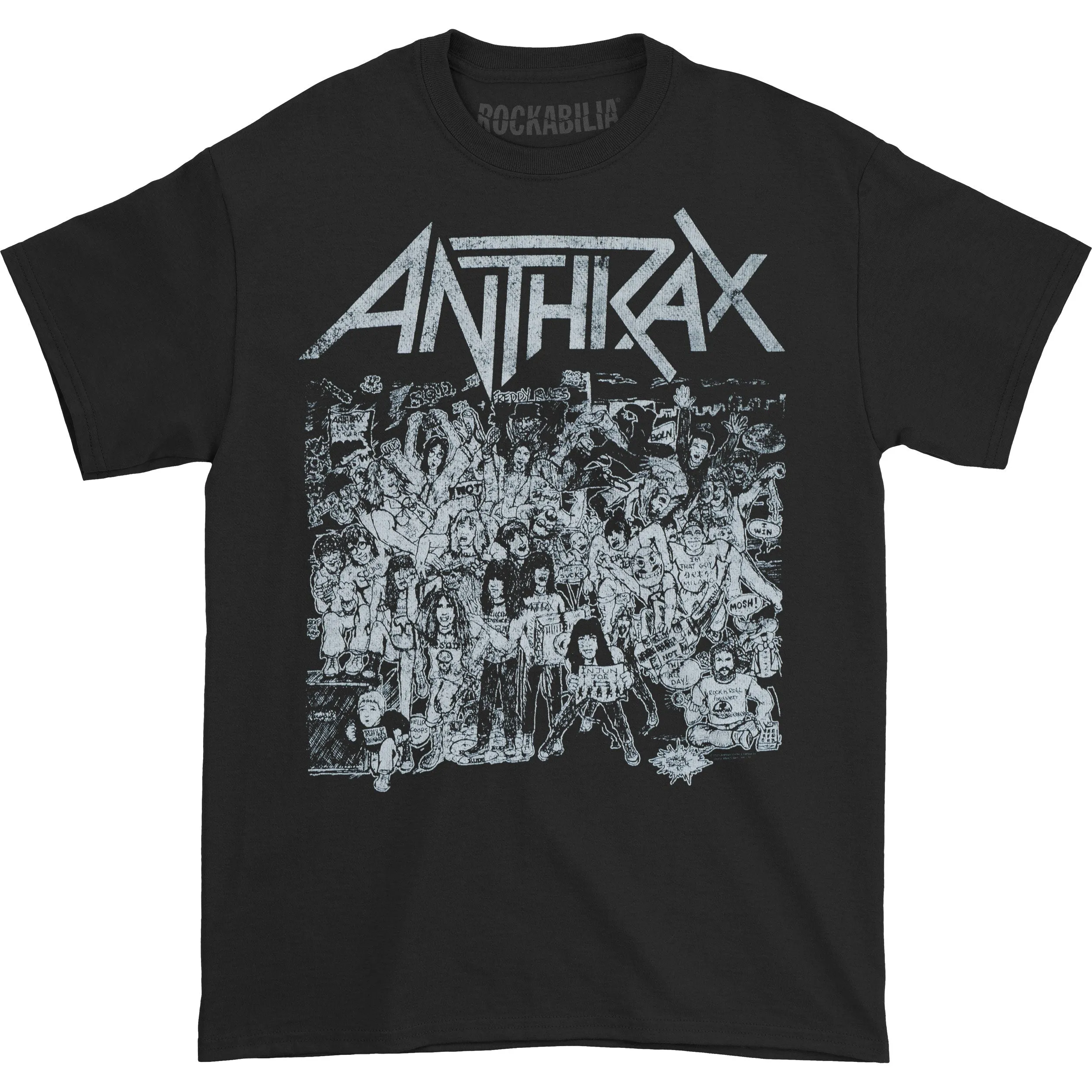 Anthrax No Frills T-shirt sold by Rockabilia