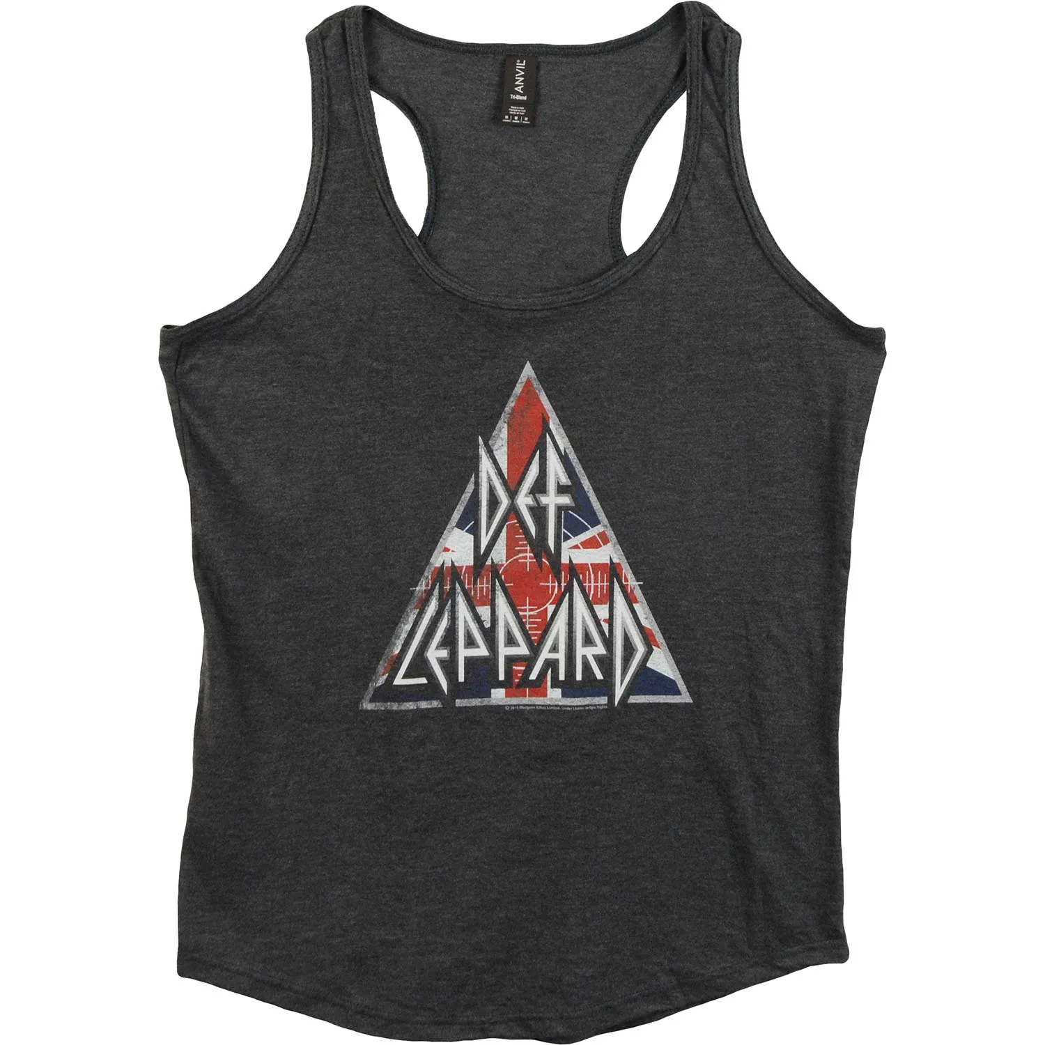 Union Jack Pyramid Womens Tank sold by Rockabilia