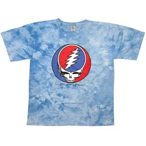 Steal Your Face Tie Dye T-shirt sold by Rockabilia
