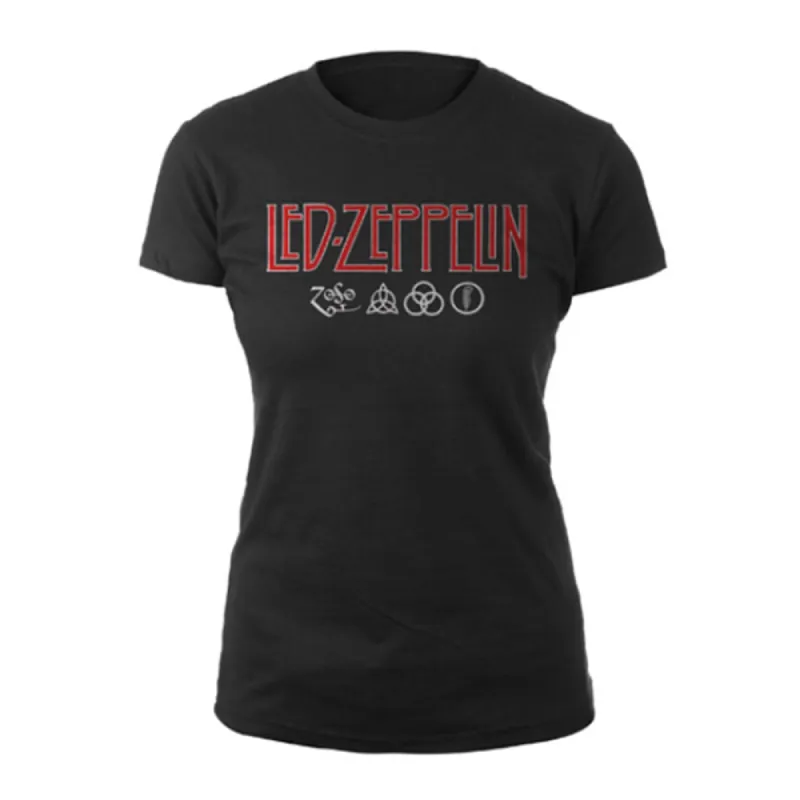 Logo & Symbols Womens T-shirt sold by Rockabilia