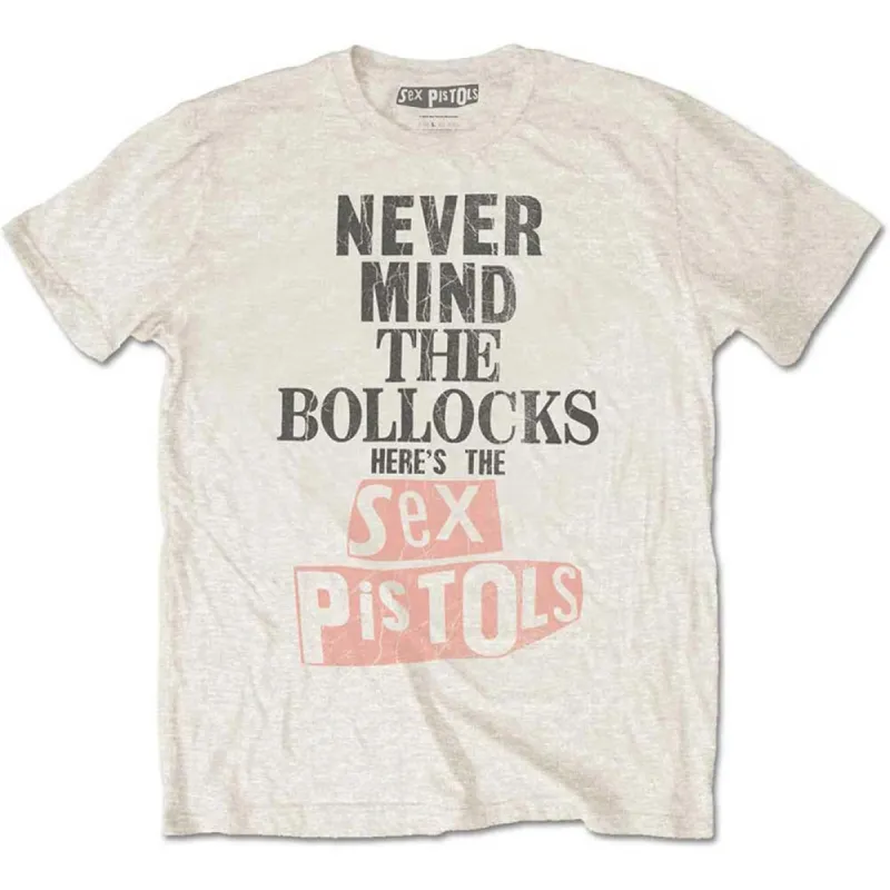 Bollocks Distressed Slim Fit T-shirt sold by Rockabilia