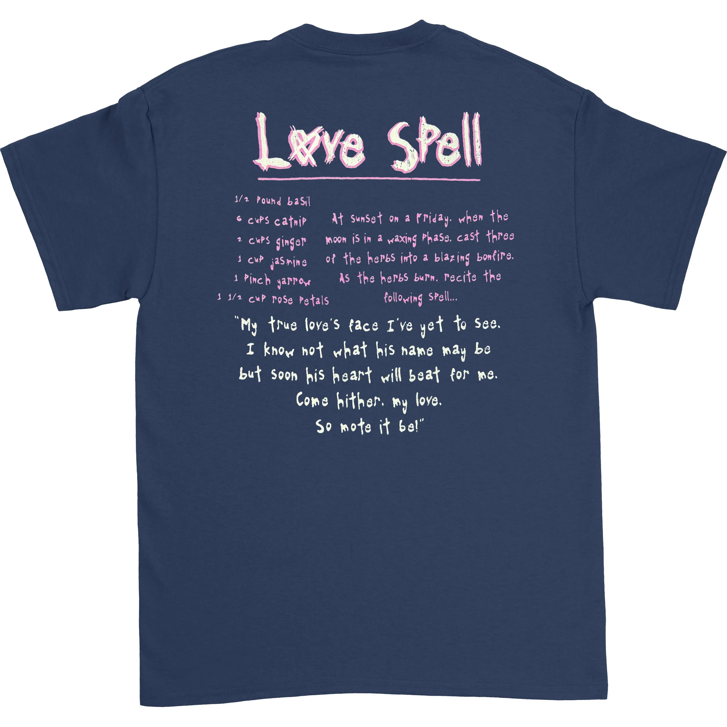 Hole Love Spell T-shirt sold by Rockabilia product image thumbnail 2