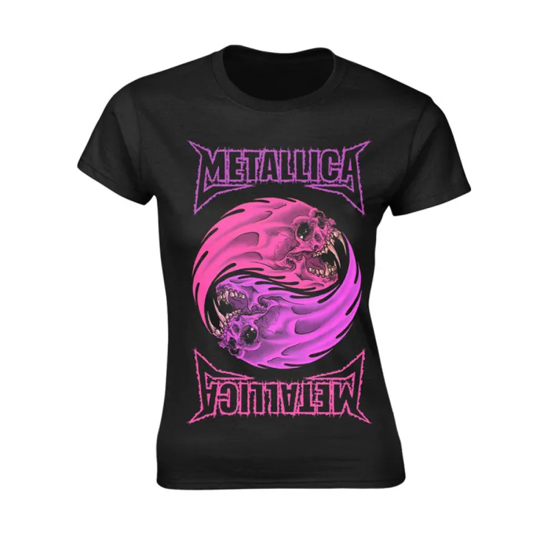 Yin Yang Purple Womens T-shirt sold by Rockabilia
