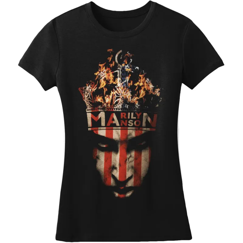 Crown Women's Premium Tee Junior Top sold by Rockabilia