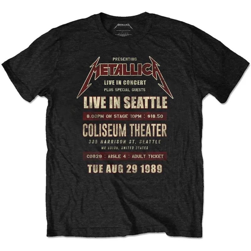 Seattle '89 Eco-Tee Vintage T-shirt sold by Rockabilia