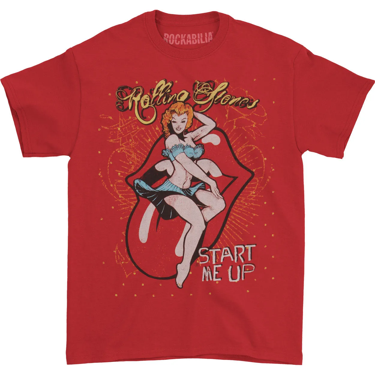 Start Me Up T-shirt sold by Rockabilia