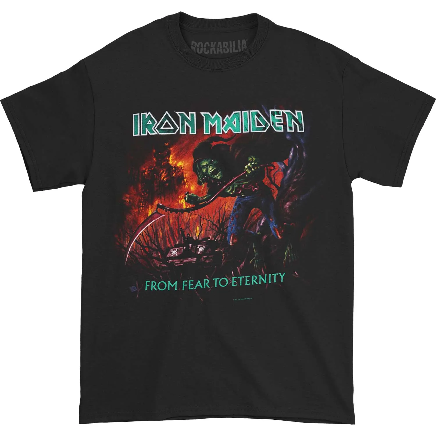 From Fear To Eternity Album T-shirt sold by Rockabilia