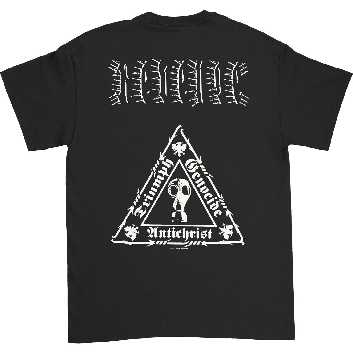 Triumph Genocide Antichrist T-shirt sold by Rockabilia product image thumbnail 2