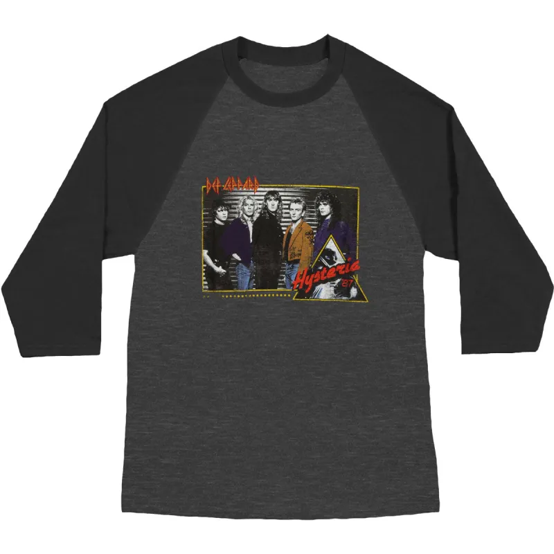 Hysteria 1987 Raglan Baseball Jersey sold by Rockabilia