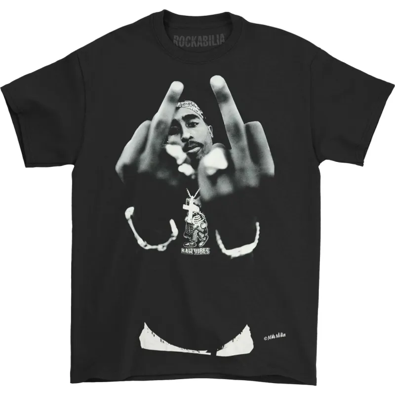 Middle Fingers Tee T-shirt sold by Rockabilia