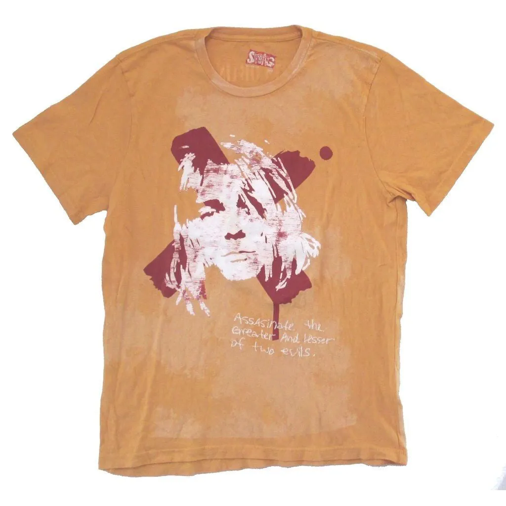 Nirvana Assassinate T-shirt sold by Rockabilia