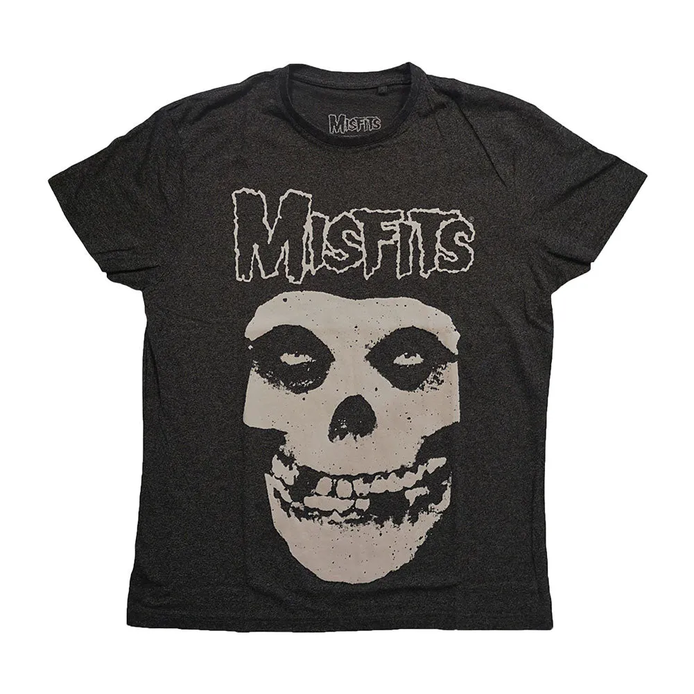 Misfits Logo & Fiend Slim Fit T-shirt sold by Rockabilia