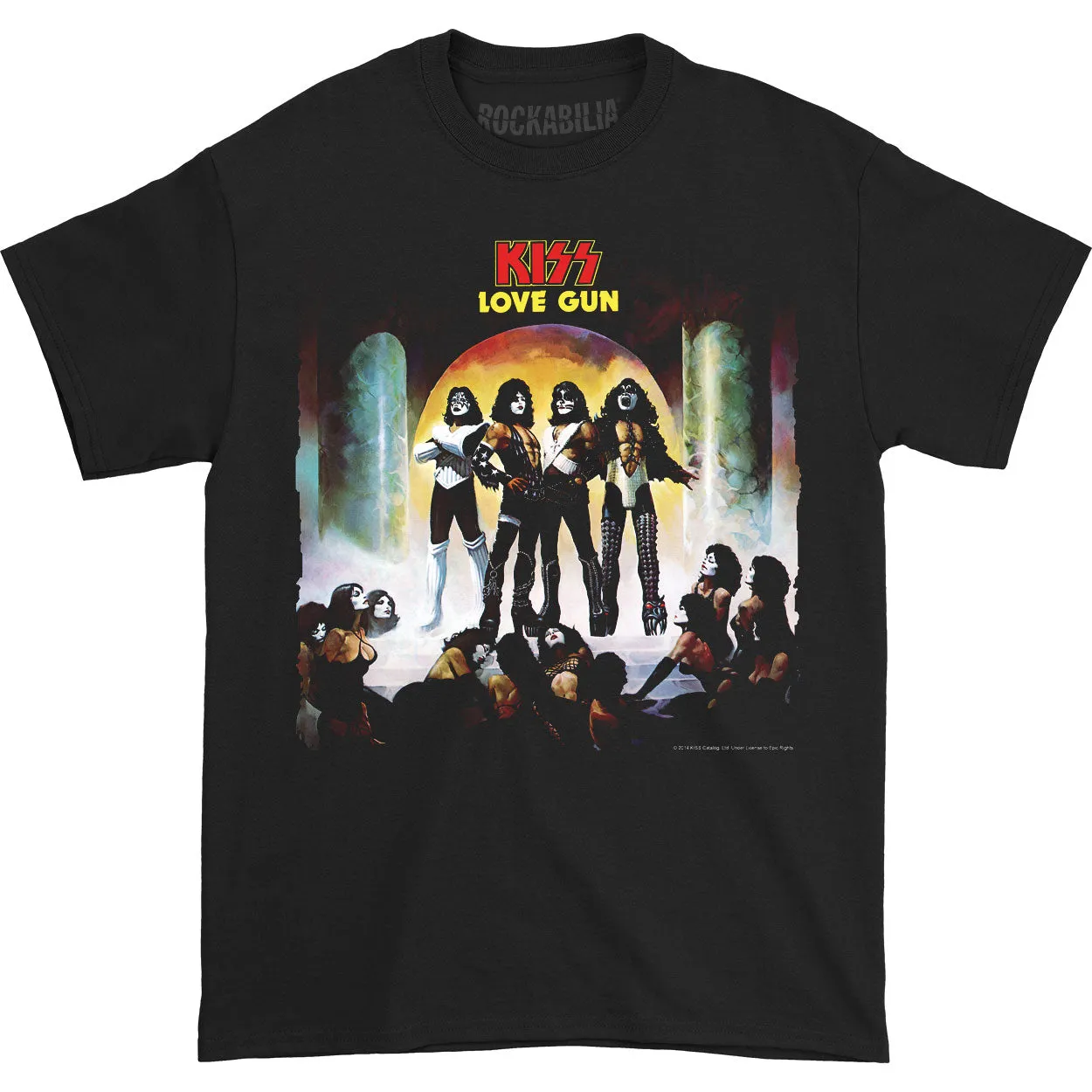 Love Gun T-shirt sold by Rockabilia