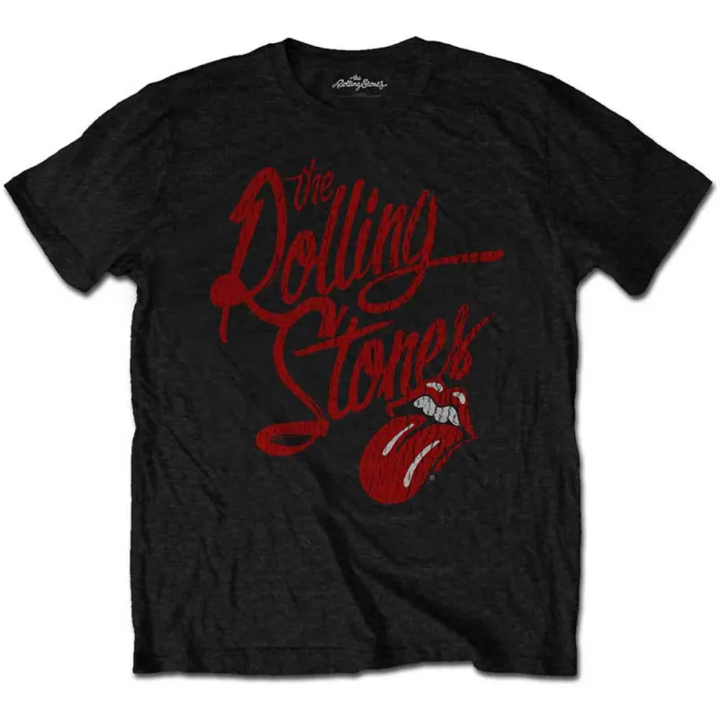 Script Logo (Soft-Hand Inks) Slim Fit T-shirt sold by Rockabilia