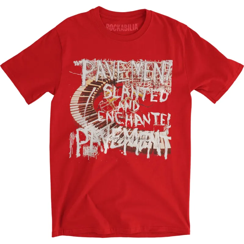 Slanted and Enchanted Slim Fit T-shirt sold by Rockabilia