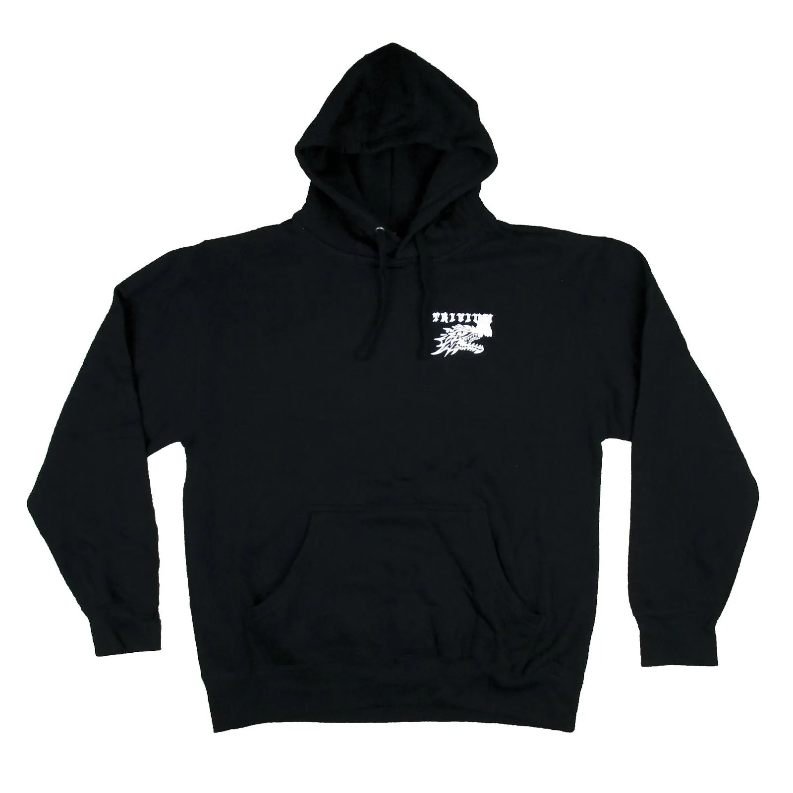Dragon Head Pullover Hooded Sweatshirt sold by Rockabilia