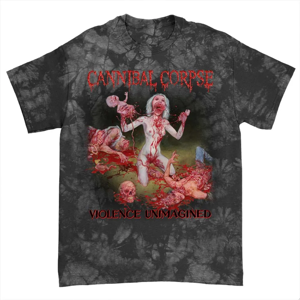 Violence Unimagined Uncensored Black Crystal Dynamite Tie Dye T-shirt sold by Rockabilia