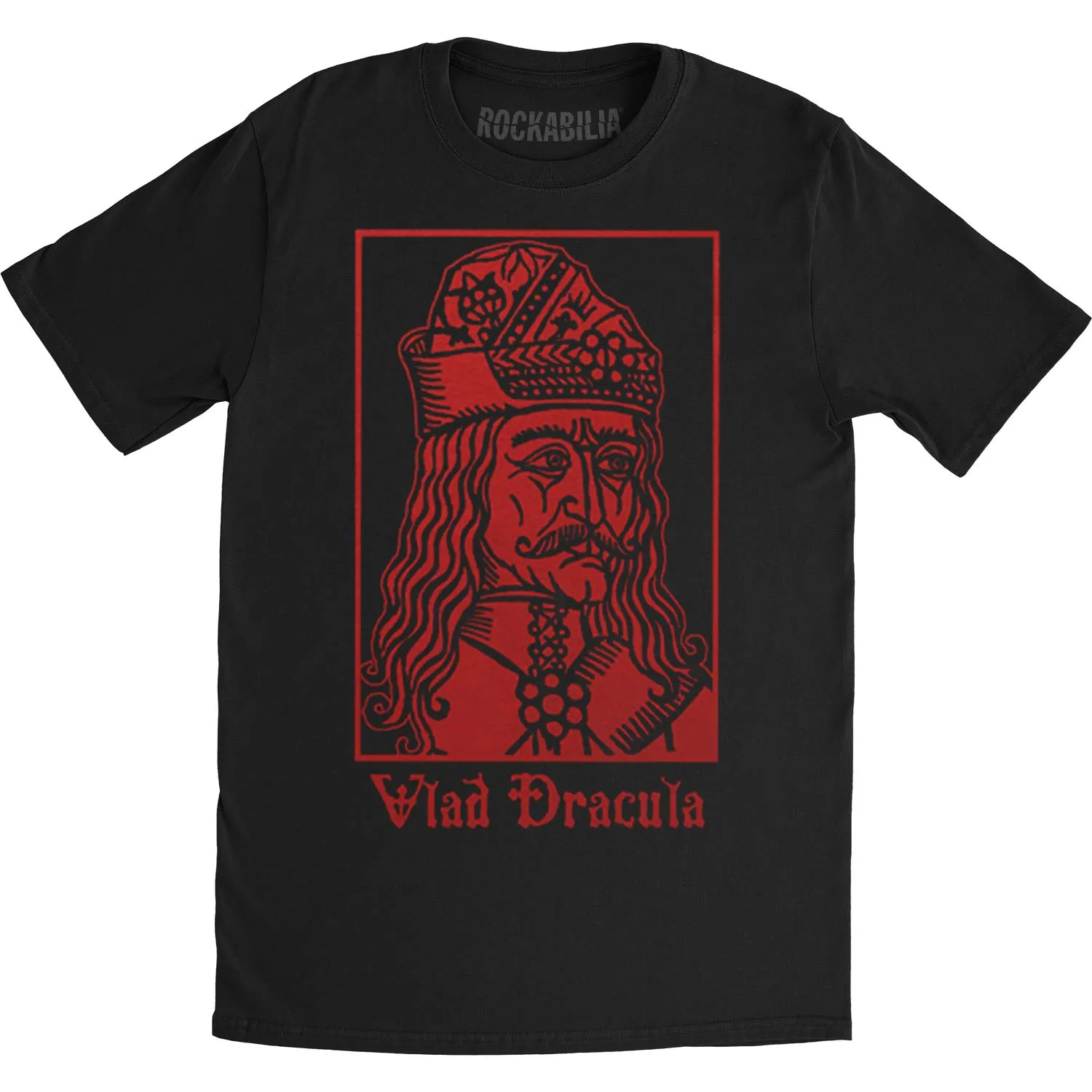 Vlad Dracula Slim Fit T-shirt sold by Rockabilia