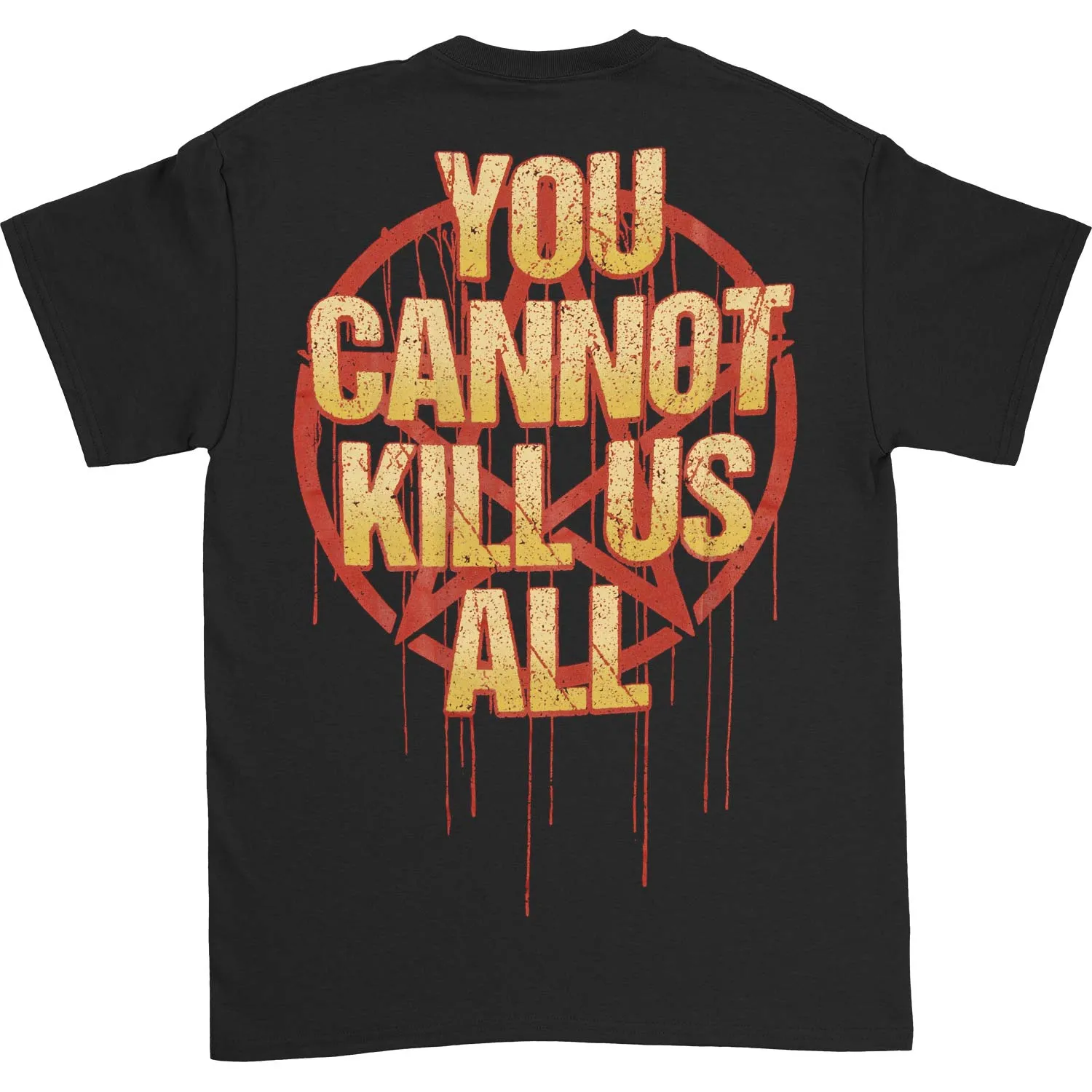 You Cannot Kill Us All T-shirt sold by Rockabilia product image thumbnail 2