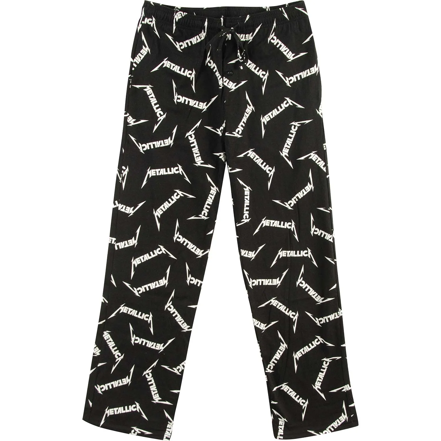 Logo Black Pajama Pants Lounge Pants sold by Rockabilia