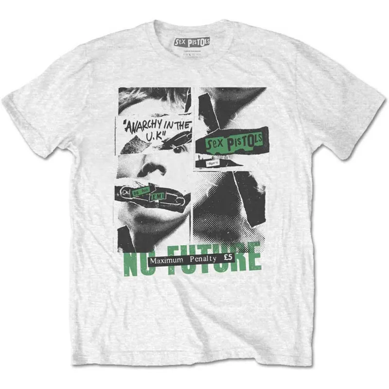 No Future Slim Fit T-shirt sold by Rockabilia