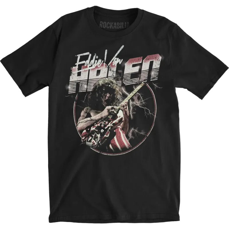 EVH Lightning Vintage Tee Vintage T-shirt sold by Rockabilia