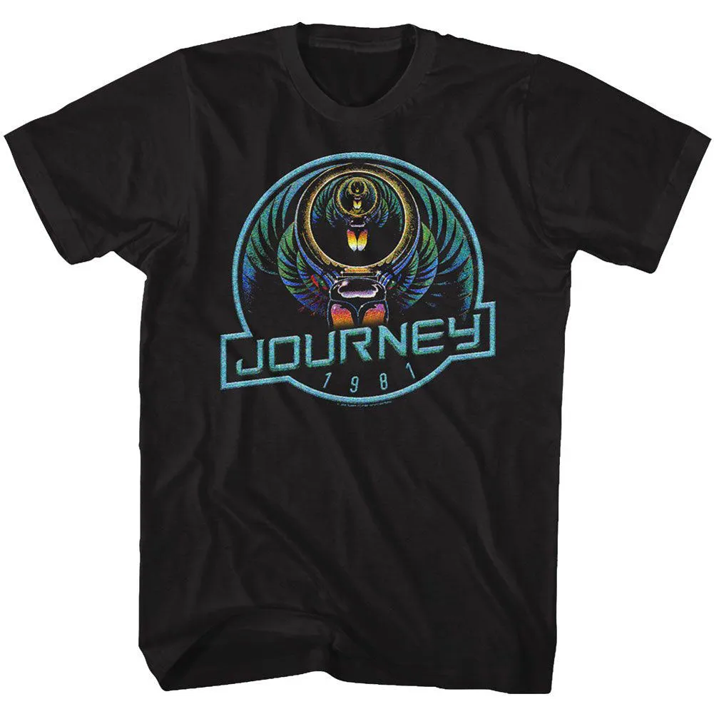 Journey 81 T-shirt sold by Rockabilia