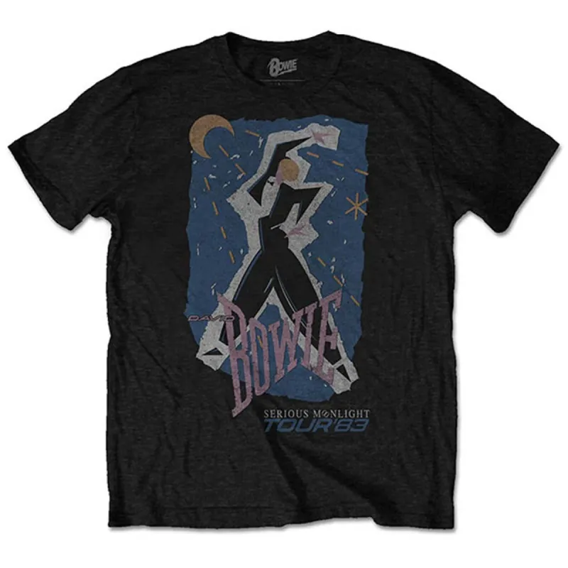 '83 Tour (Back Print) Slim Fit T-shirt sold by Rockabilia