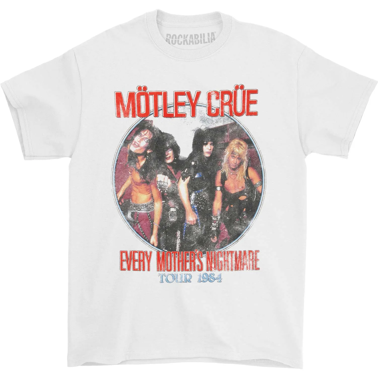 Motley Crue Every Mothers Nightmare T-shirt sold by Rockabilia