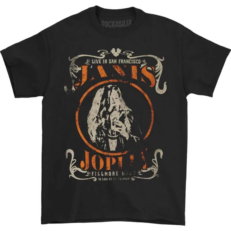 Janis Joplin Live T-shirt sold by Rockabilia