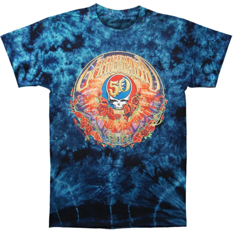 50th Anniversary Tie Dye T-shirt sold by Rockabilia