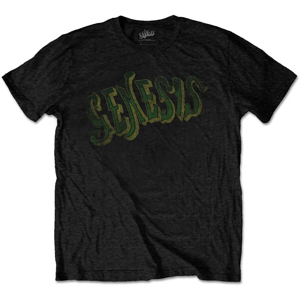 Vintage Logo - Green Slim Fit T-shirt sold by Rockabilia
