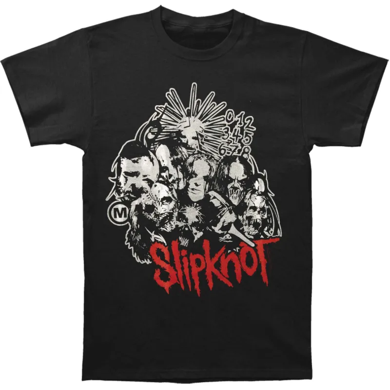 Silver Numbers T-shirt sold by Rockabilia