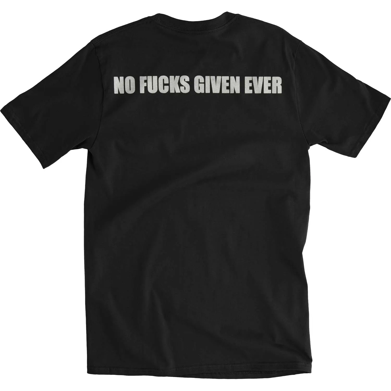 No Fucks Given Slim Fit T-shirt sold by Rockabilia product image thumbnail 2