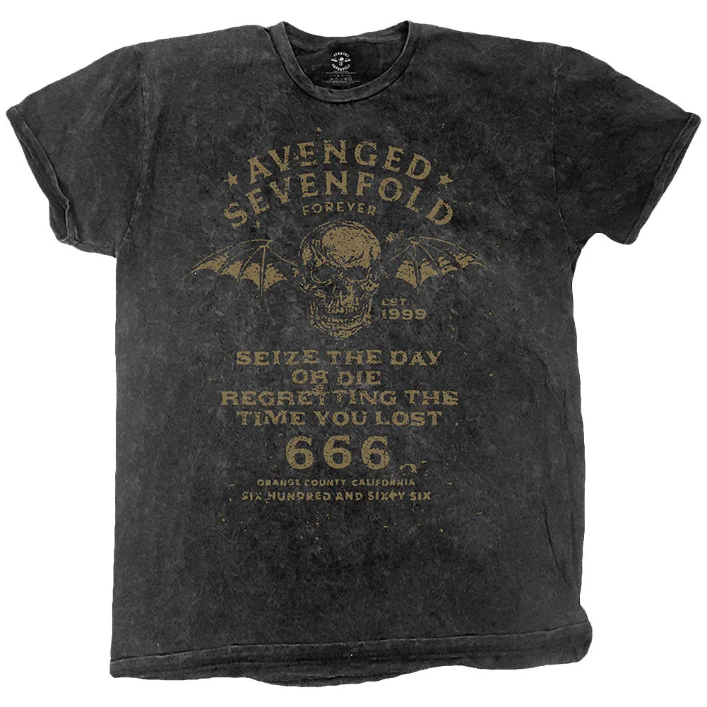 Avenged Sevenfold Seize The Day (Dip-Dye) Tie Dye T-shirt sold by Rockabilia