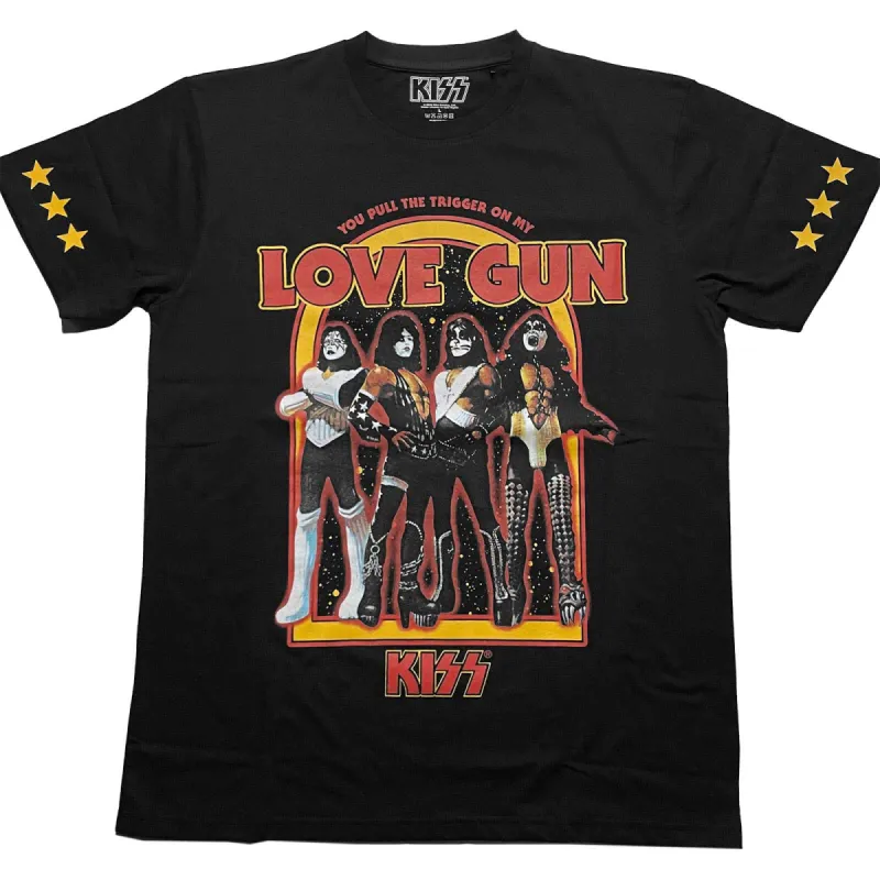 Love Gun Stars T-shirt sold by Rockabilia