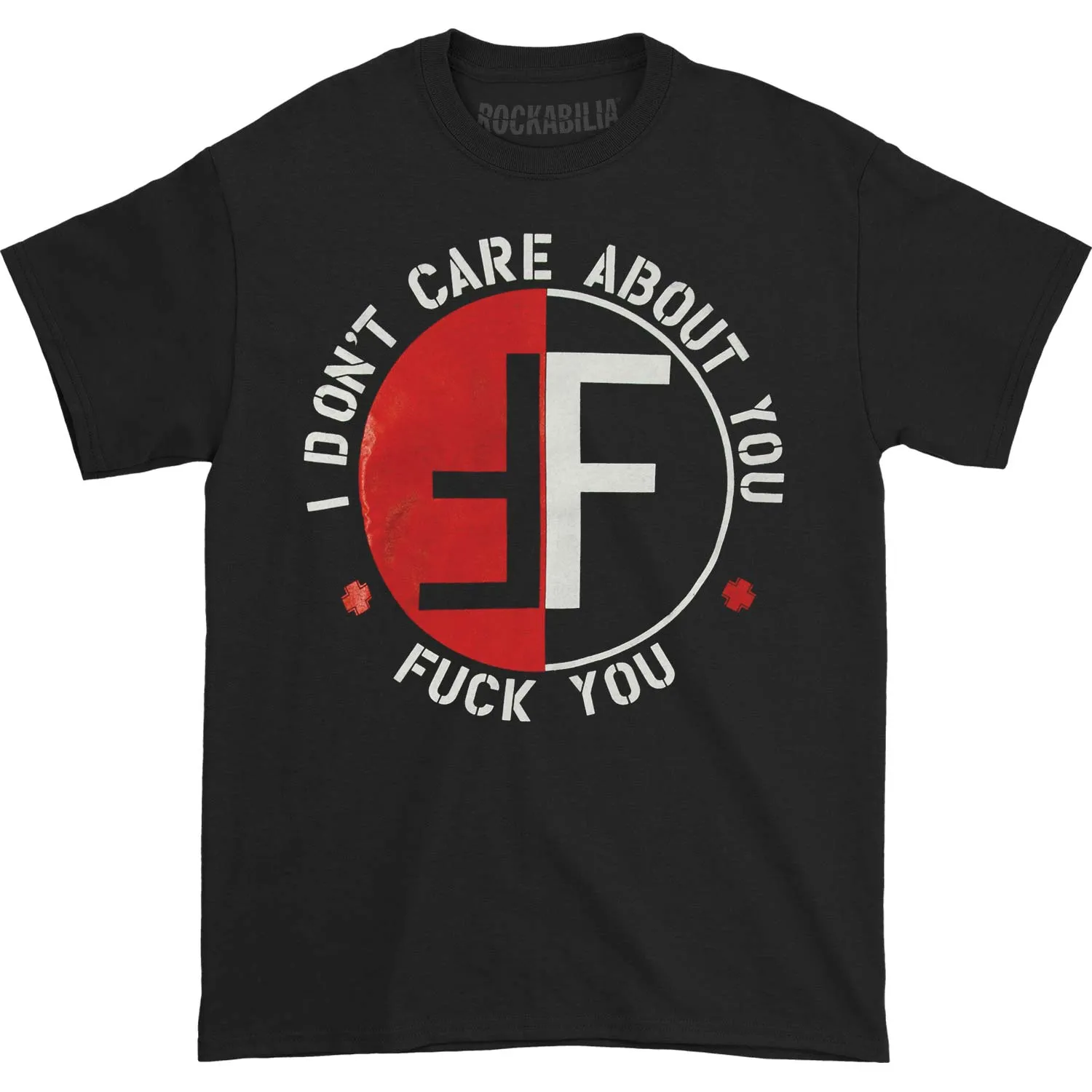 Fear - I Don't Care About You T-shirt sold by Rockabilia