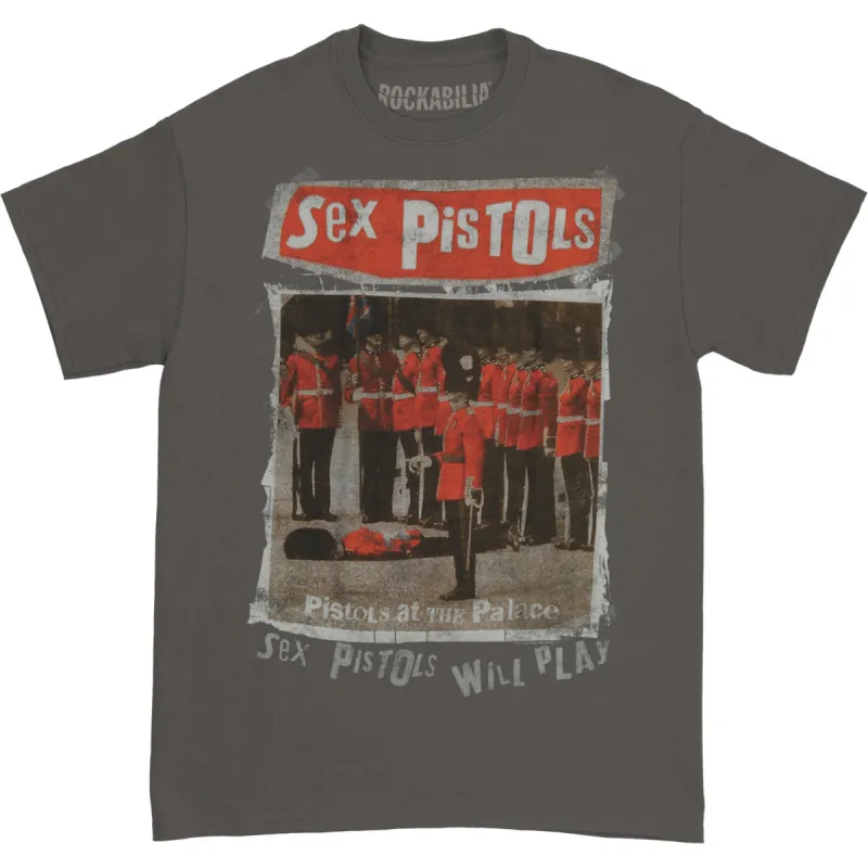 Pistols At The Palace T-shirt sold by Rockabilia