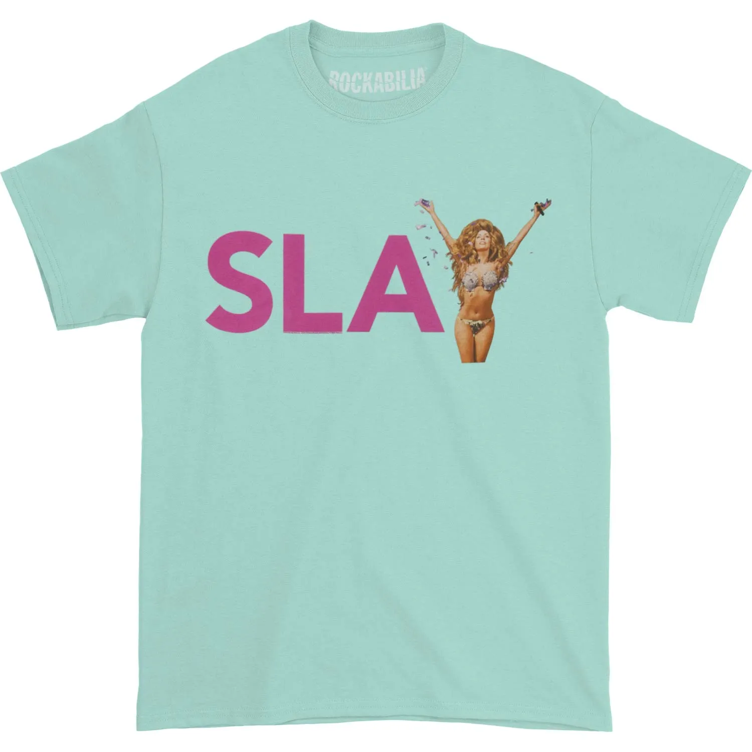 Slay T-shirt sold by Rockabilia