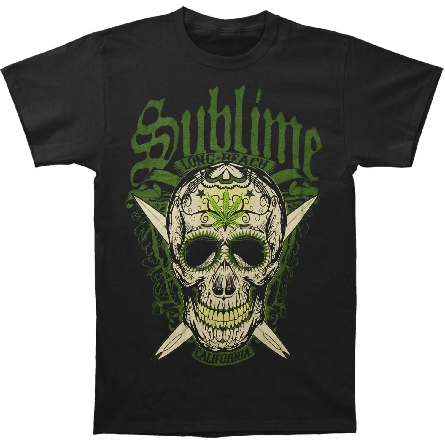 LBC Skull Mens Soft T Slim Fit T-shirt sold by Rockabilia