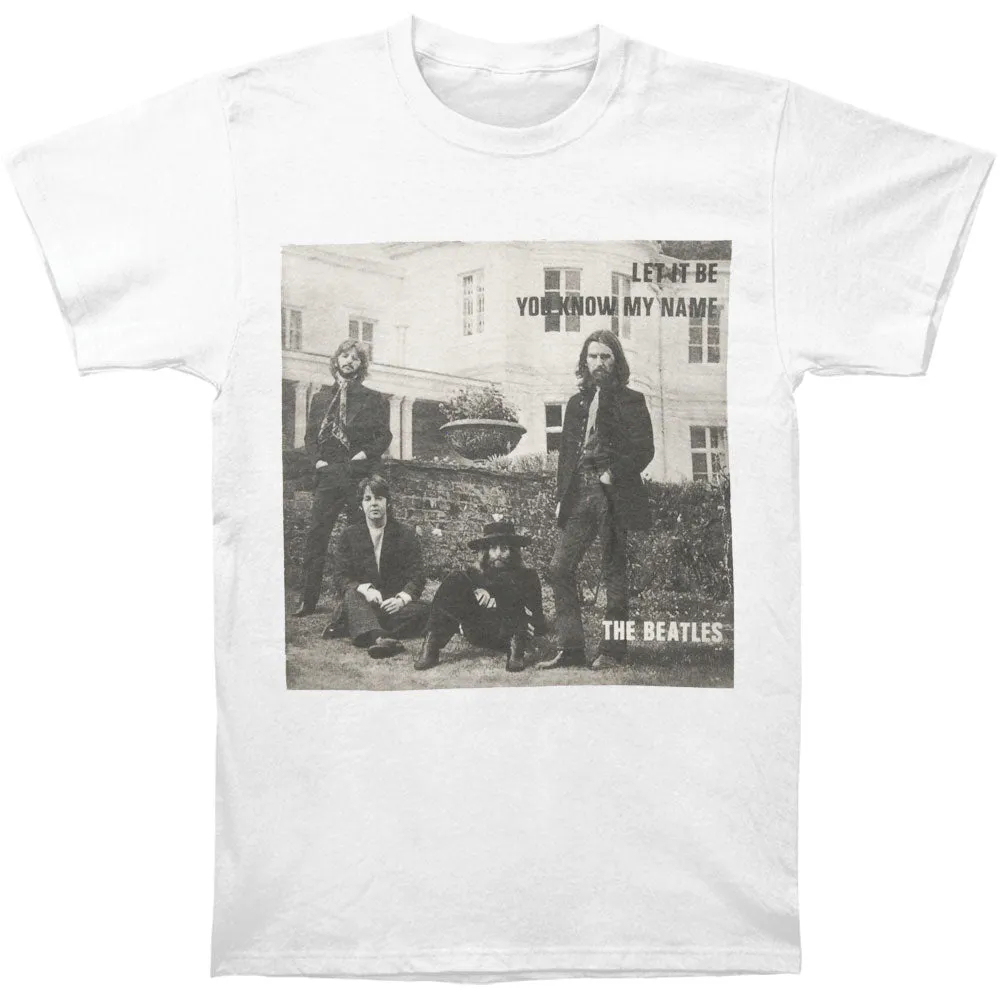 Let It Be You Know My Name T-shirt sold by Rockabilia