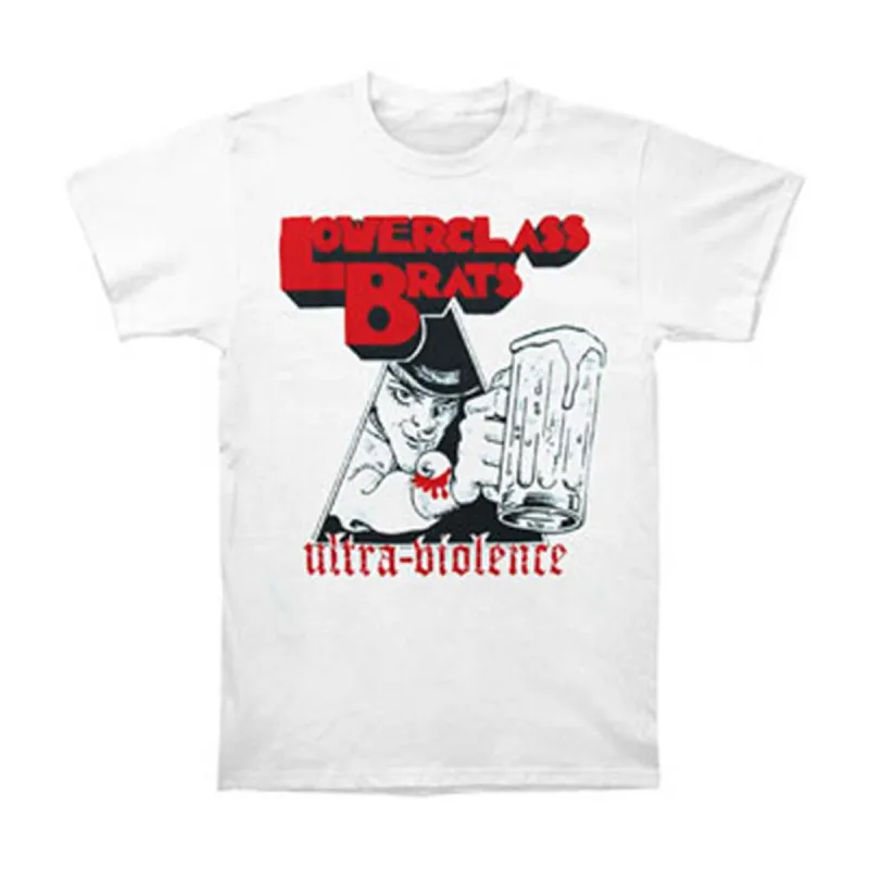 Ultra Violence White T-shirt sold by Rockabilia
