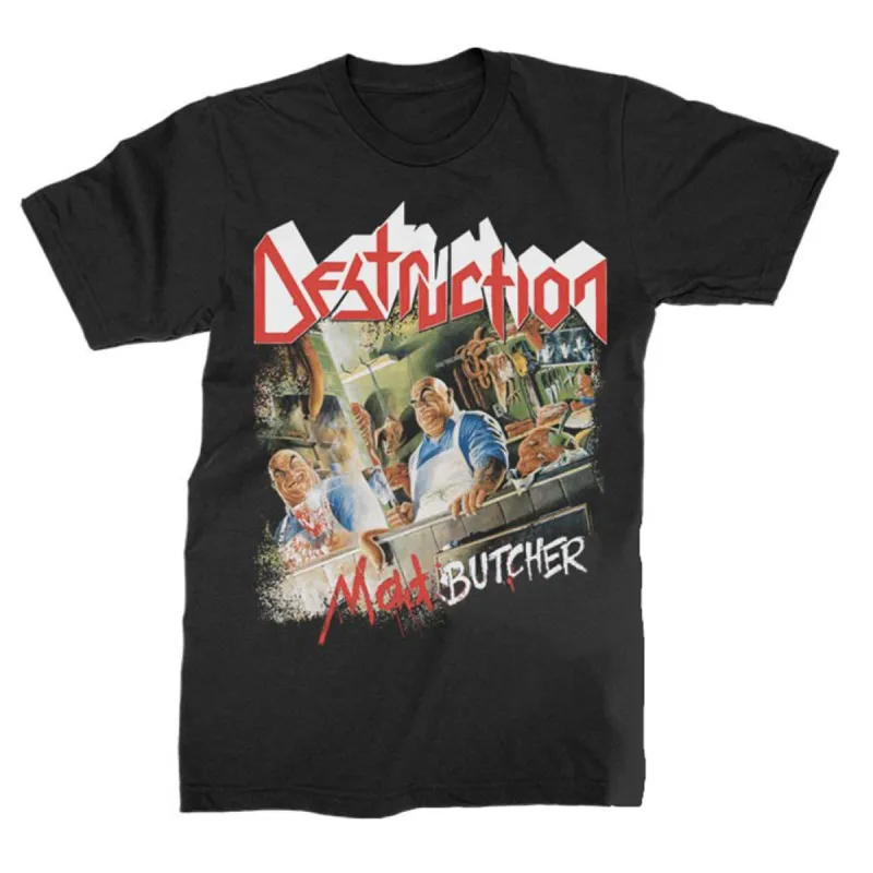 Mad Butcher Tee T-shirt sold by Rockabilia