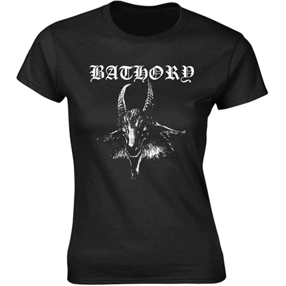 Goat Womens T-shirt sold by Rockabilia
