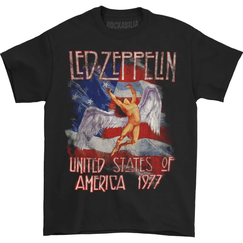 USA 77 with Flag T-shirt sold by Rockabilia