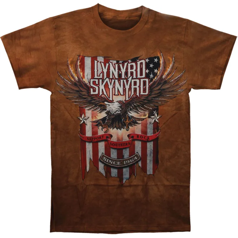 Support Southern Rock Tie Dye T-shirt sold by Rockabilia