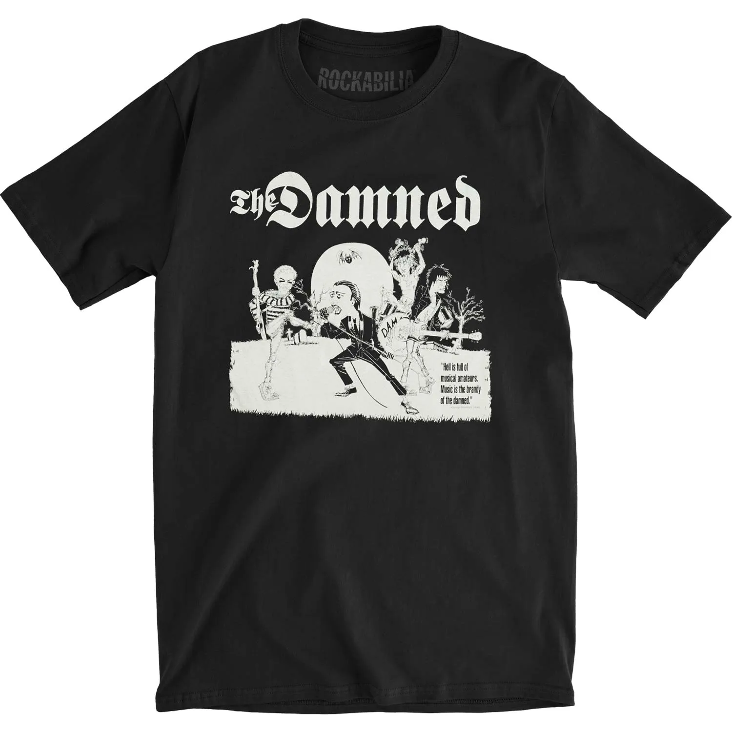 Cartoon Slim Fit T-shirt sold by Rockabilia