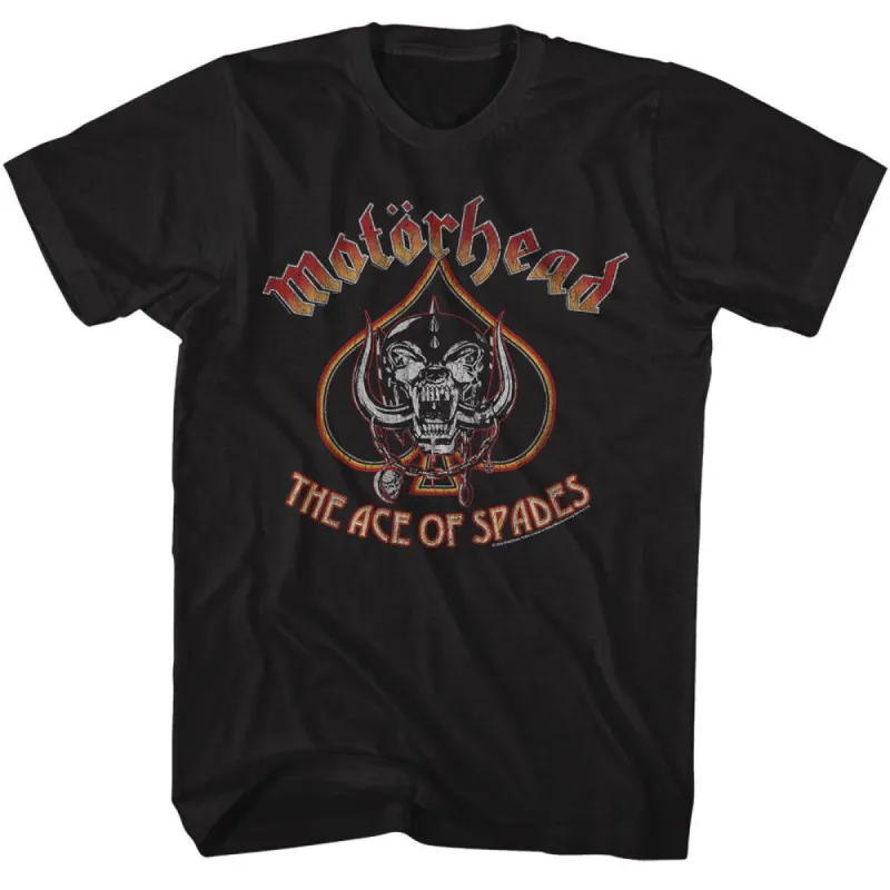 Motorhead Snaggletooth And Spade T-shirt sold by Rockabilia