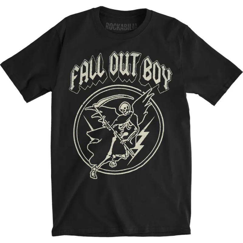 Flying Reaper Slim Fit T-shirt sold by Rockabilia